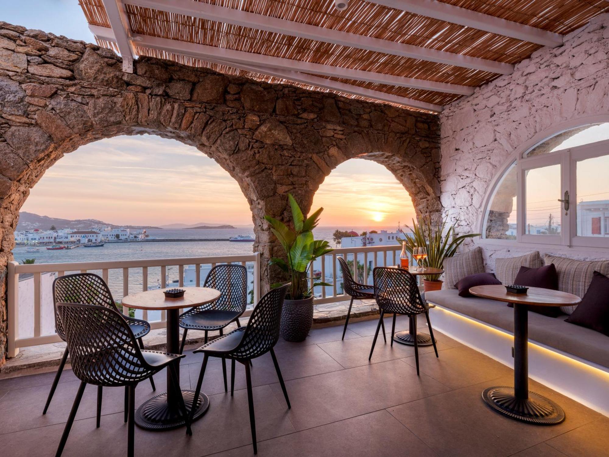 Yalos Hotel Sunset View Mykonos Town Private Rooms Экстерьер фото