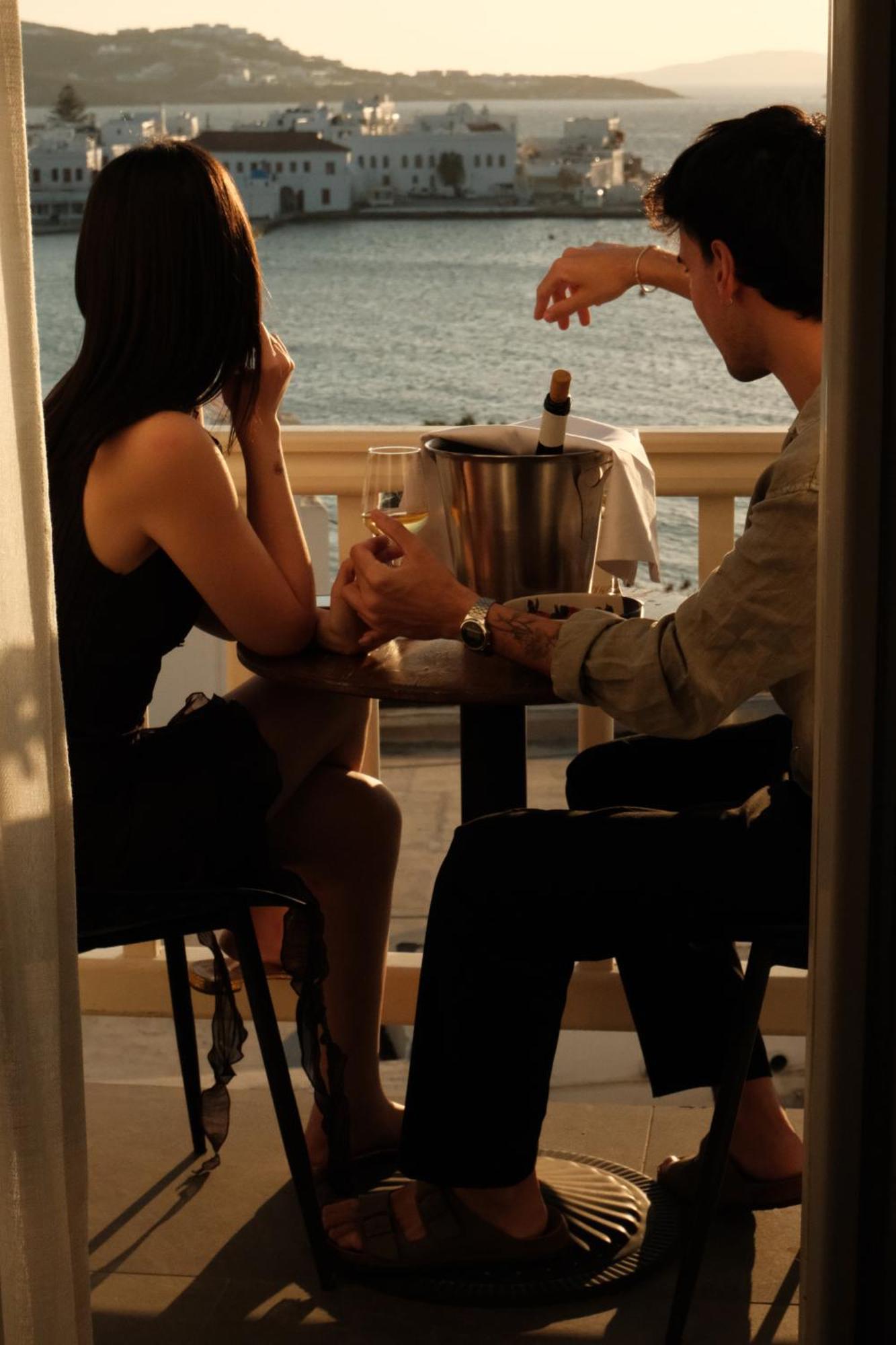 Yalos Hotel Sunset View Mykonos Town Private Rooms Экстерьер фото